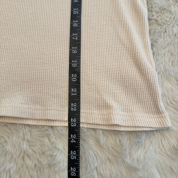 Abercrombie Kids Offense Football Long Sleeve Waffle Knit Shirt Large - Picture 5 of 9